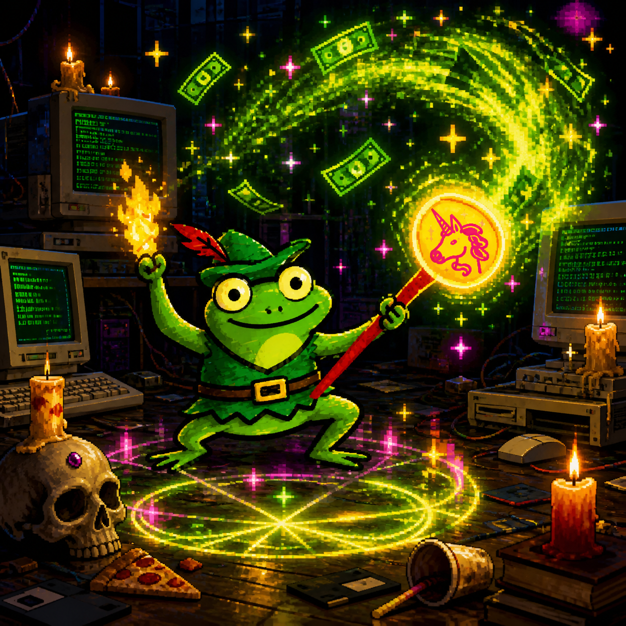 Pumpus Pumpus! meme artwork